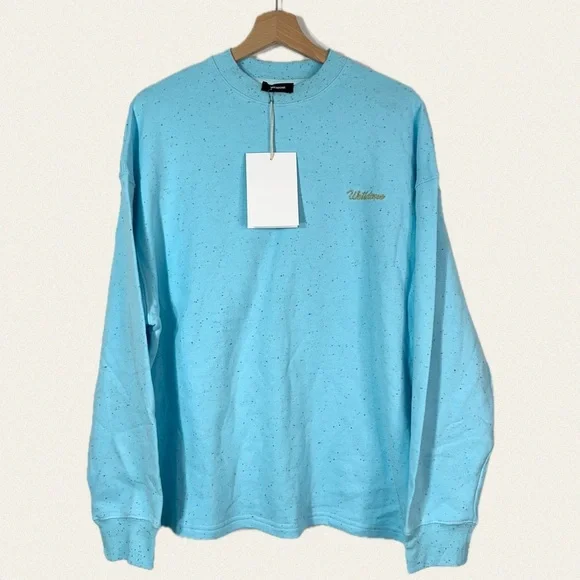 We11done Logo Print Long Sleeve Shirt - Picture 7 of 12